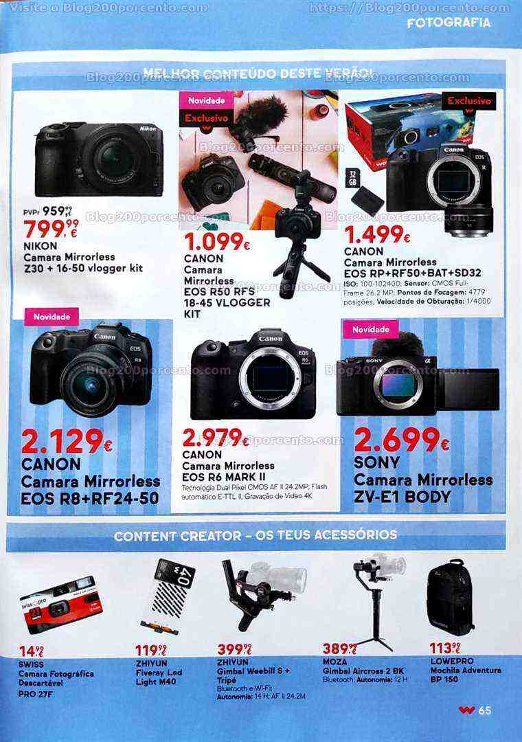 Antevisão Folheto WORTEN Verão Promoções até 25 junho