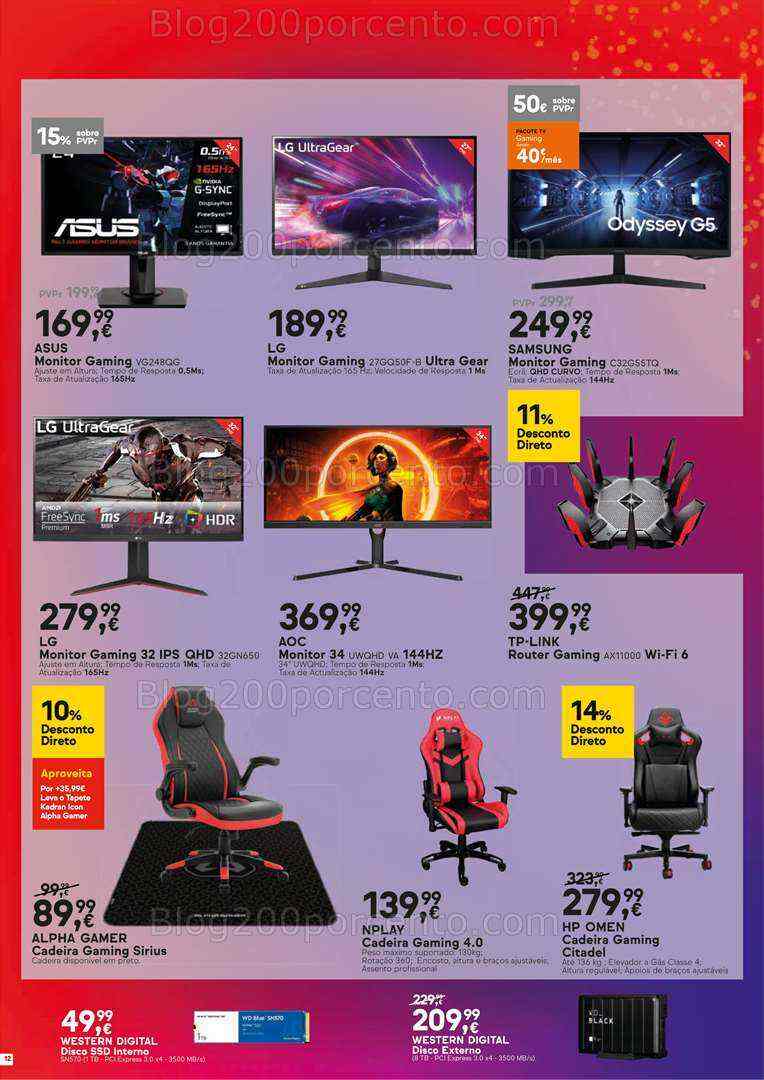 Antevisão Folheto WORTEN Promoções de 11 a 17 julho