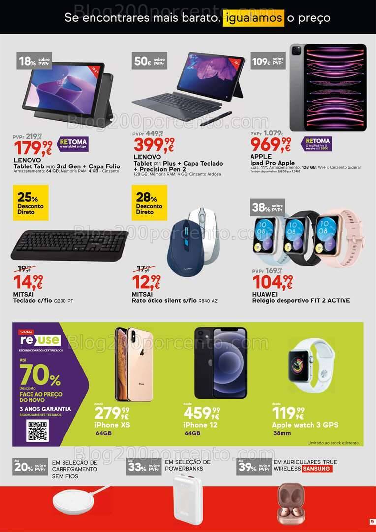 Antevisão Folheto WORTEN Promoções de 11 a 17 julho