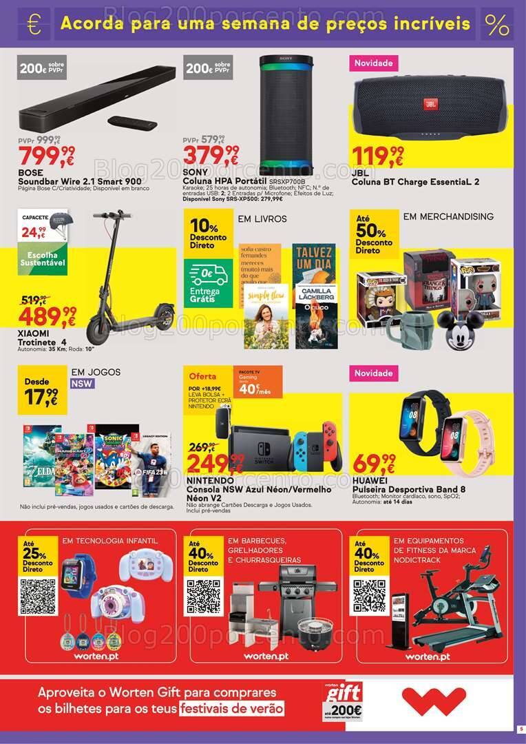 Antevisão Folheto WORTEN Promoções de 18 a 26 julho