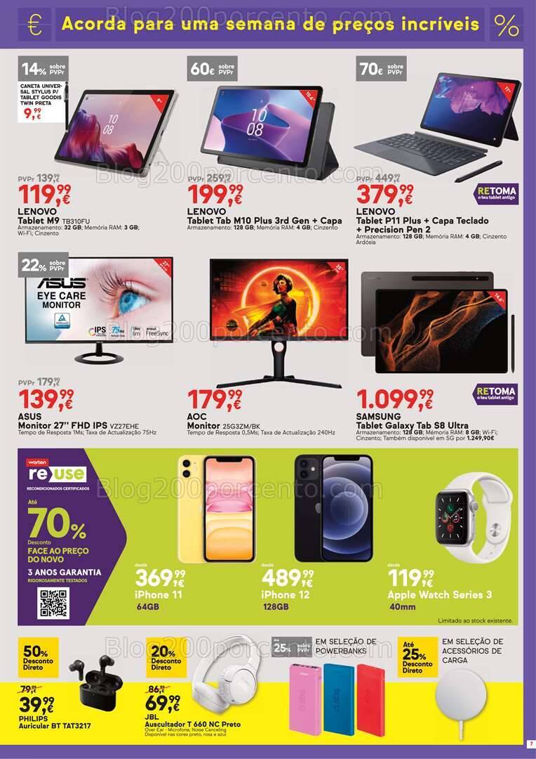 Antevisão Folheto WORTEN Promoções de 18 a 26 julho