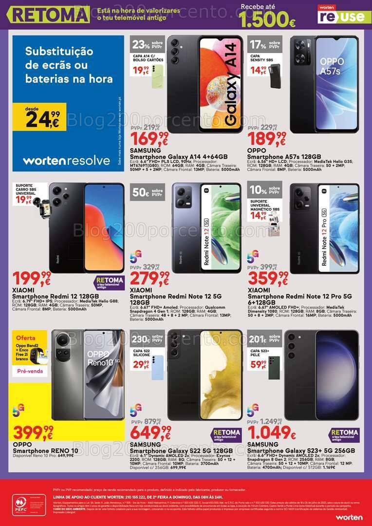 Antevisão Folheto WORTEN Promoções de 18 a 26 julho