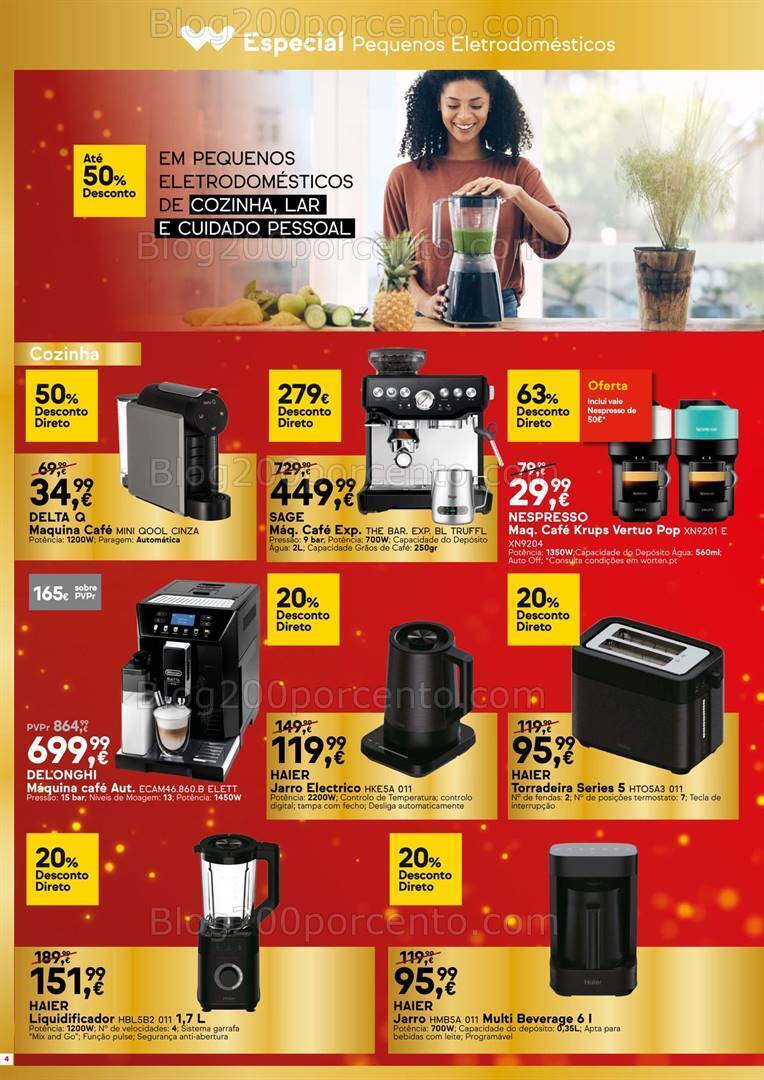 Antevisão Folheto WORTEN Promoções de 6 a 14 dezembro