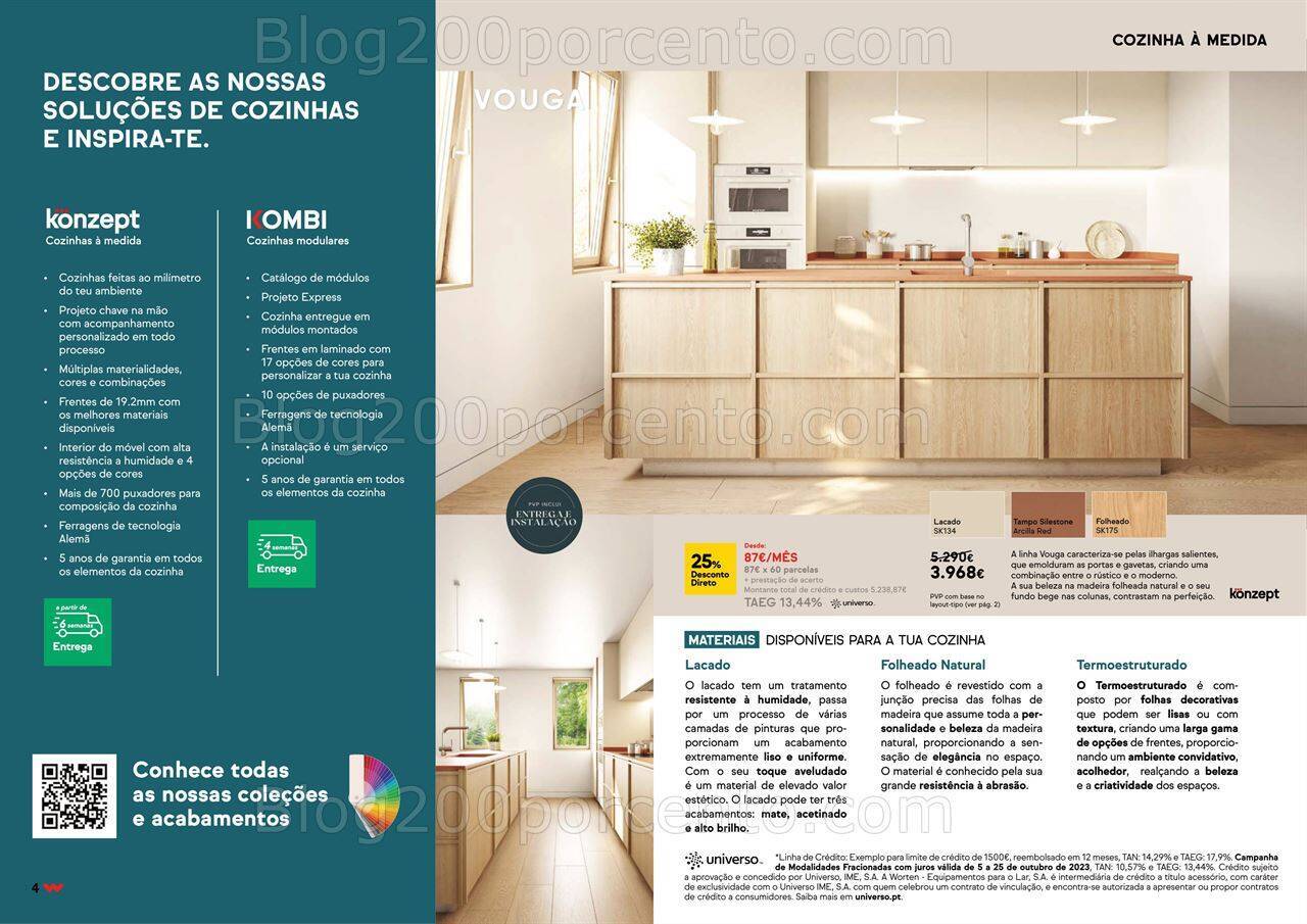 Antevisão Folheto WORTEN Cozinhas Promoções de 5 a 25 outubro