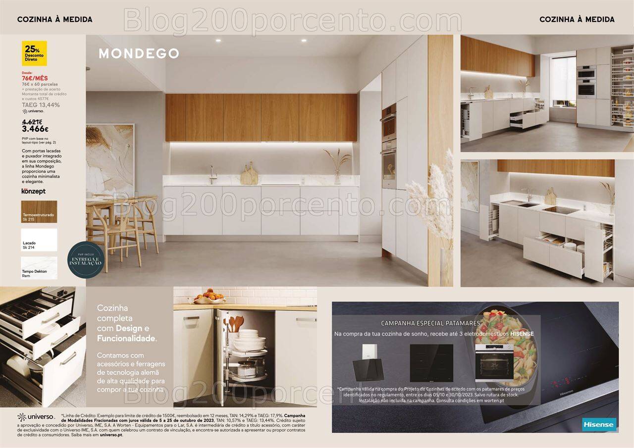 Antevisão Folheto WORTEN Cozinhas Promoções de 5 a 25 outubro