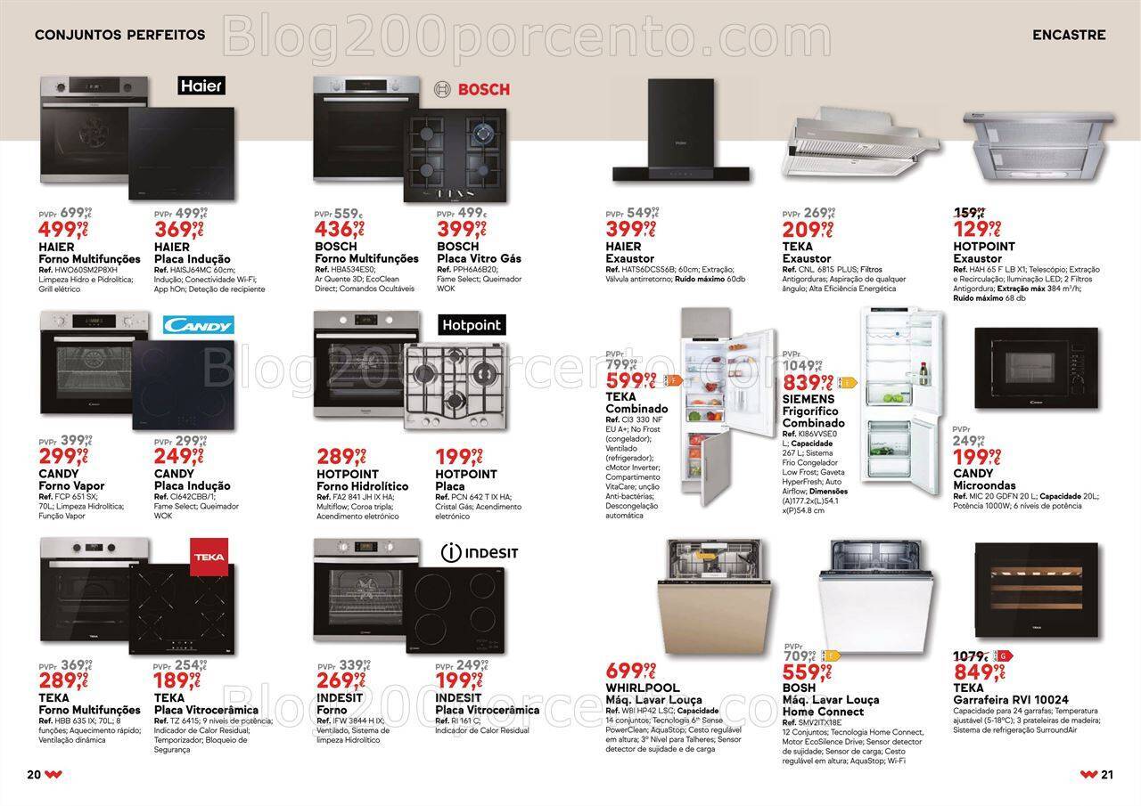 Antevisão Folheto WORTEN Cozinhas Promoções de 5 a 25 outubro