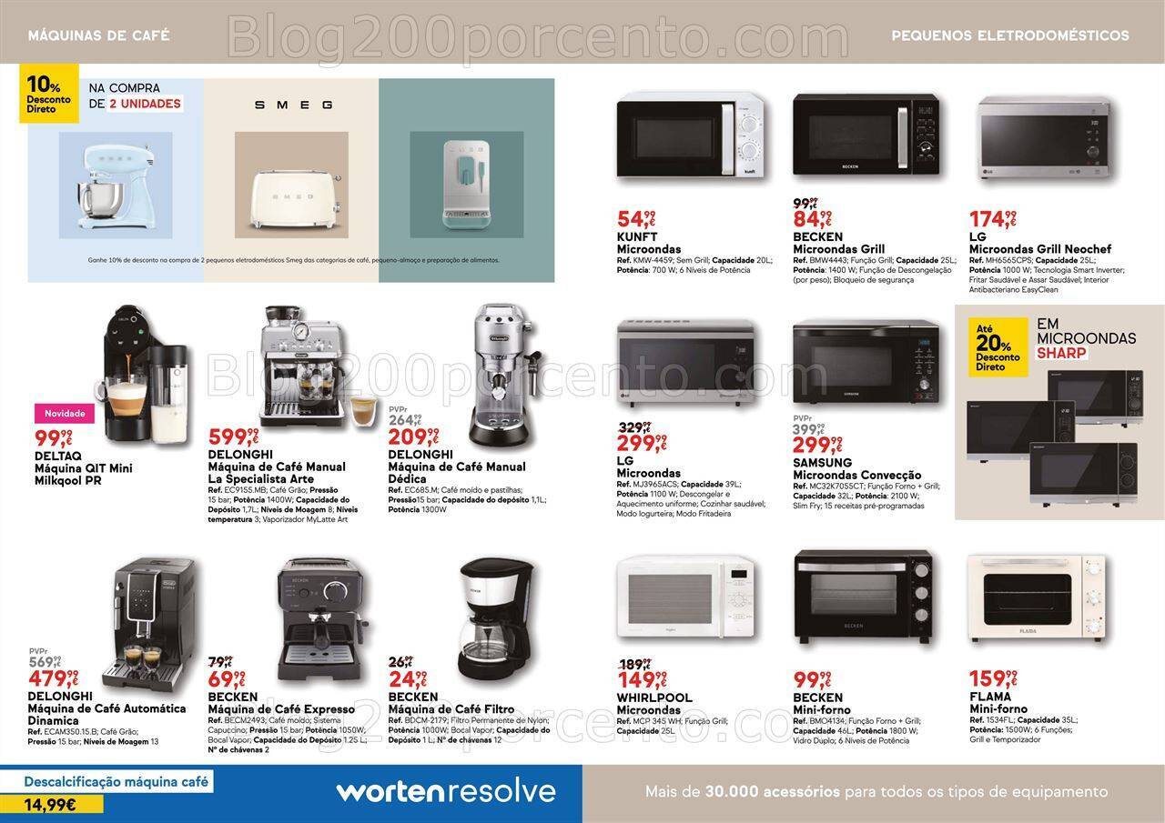 Antevisão Folheto WORTEN Cozinhas Promoções de 5 a 25 outubro