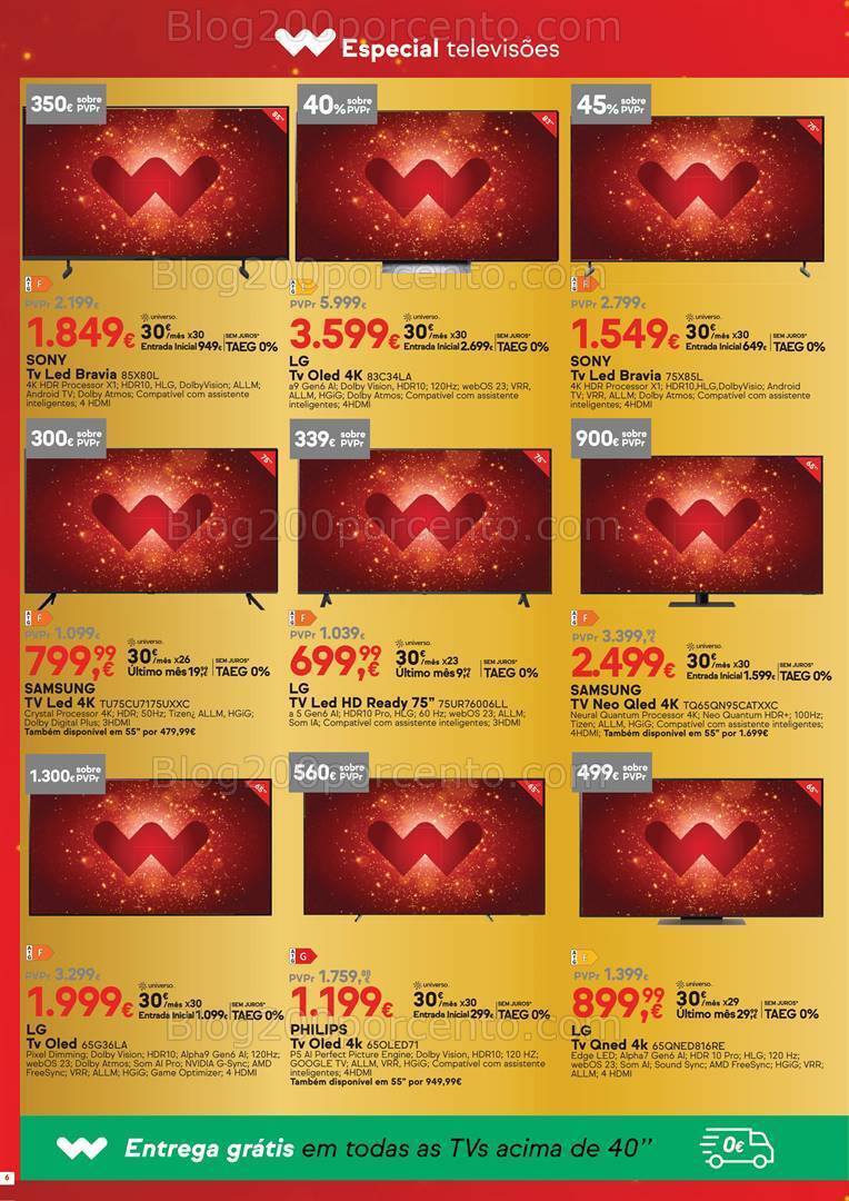 Antevisão Folheto WORTEN Euro Promoções de 28 novembro a 5 dezembro