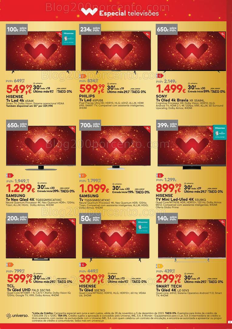 Antevisão Folheto WORTEN Euro Promoções de 28 novembro a 5 dezembro