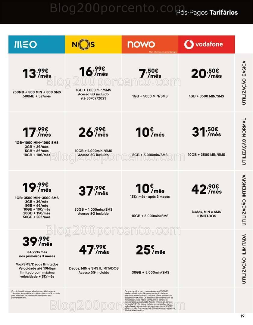 Antevisão Folheto WORTEN MOBILE Promoções até 31 julho