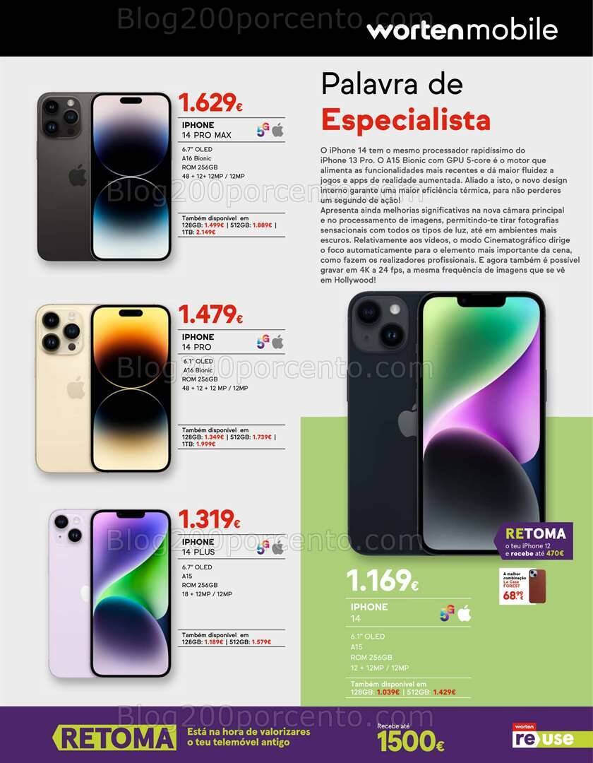 Antevisão Folheto WORTEN MOBILE Promoções até 31 julho