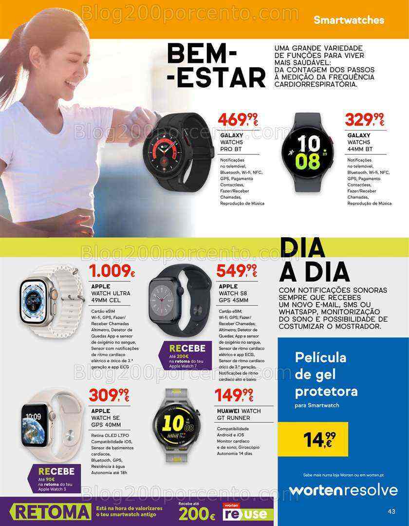 Antevisão Folheto WORTEN MOBILE Promoções até 31 julho