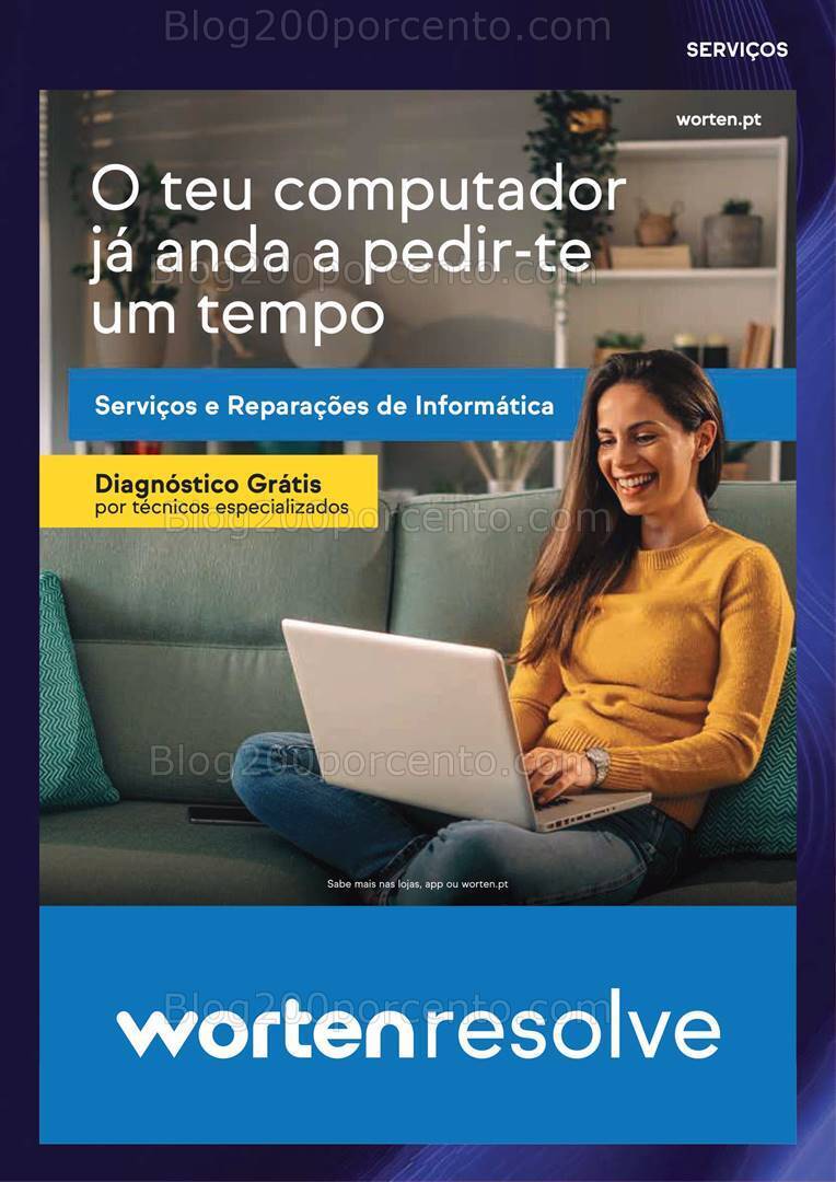 Antevisão Folheto WORTEN Tecnologia Promoções de 14 março a 3 abril