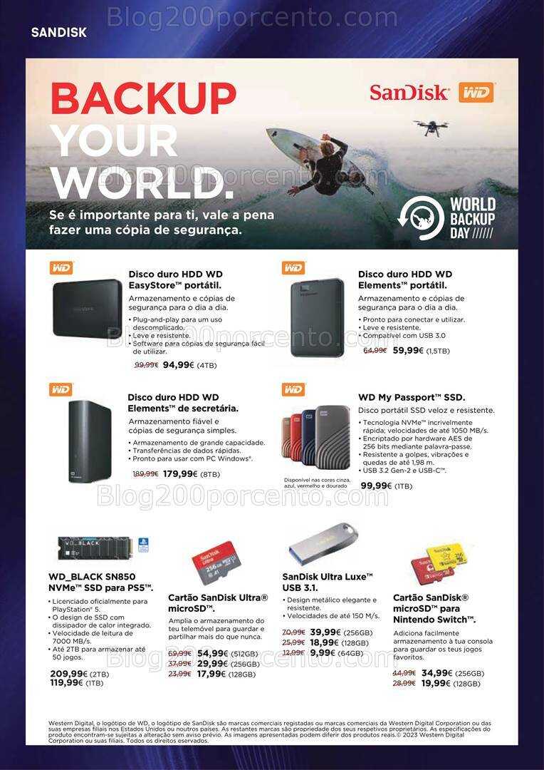 Antevisão Folheto WORTEN Tecnologia Promoções de 14 março a 3 abril