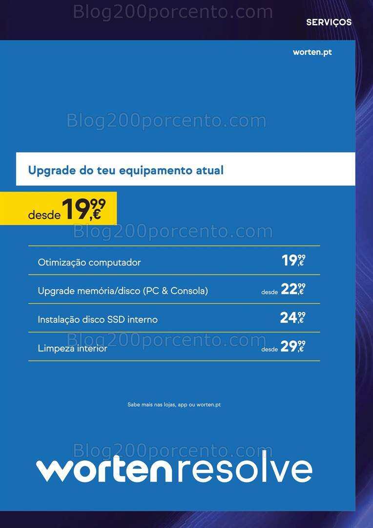 Antevisão Folheto WORTEN Tecnologia Promoções de 14 março a 3 abril