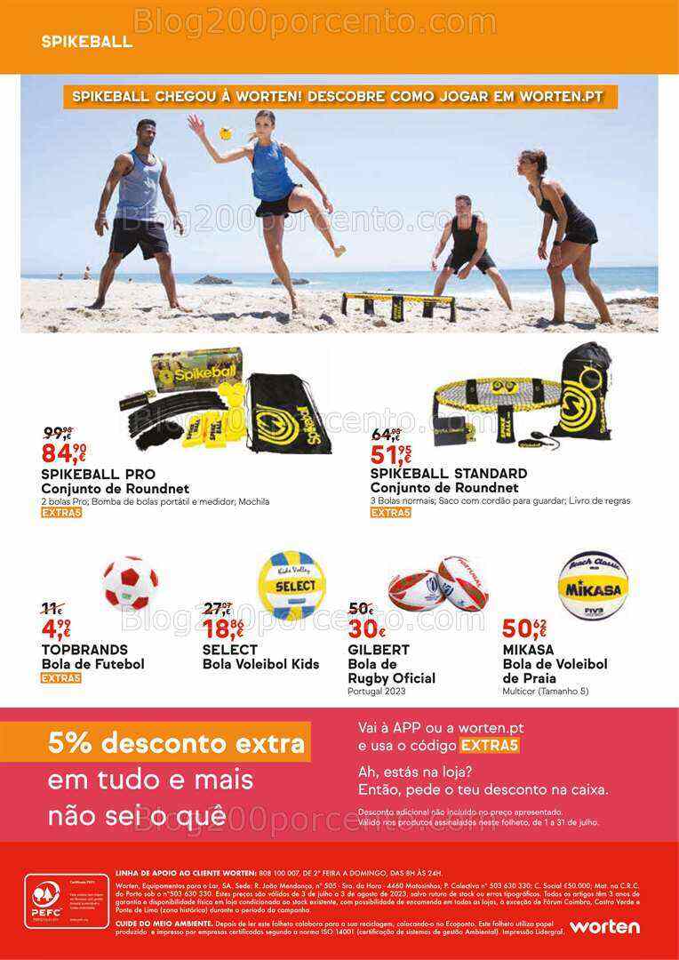 Antevisão Folheto WORTEN Verão Promoções de 3 julho a 3 agosto