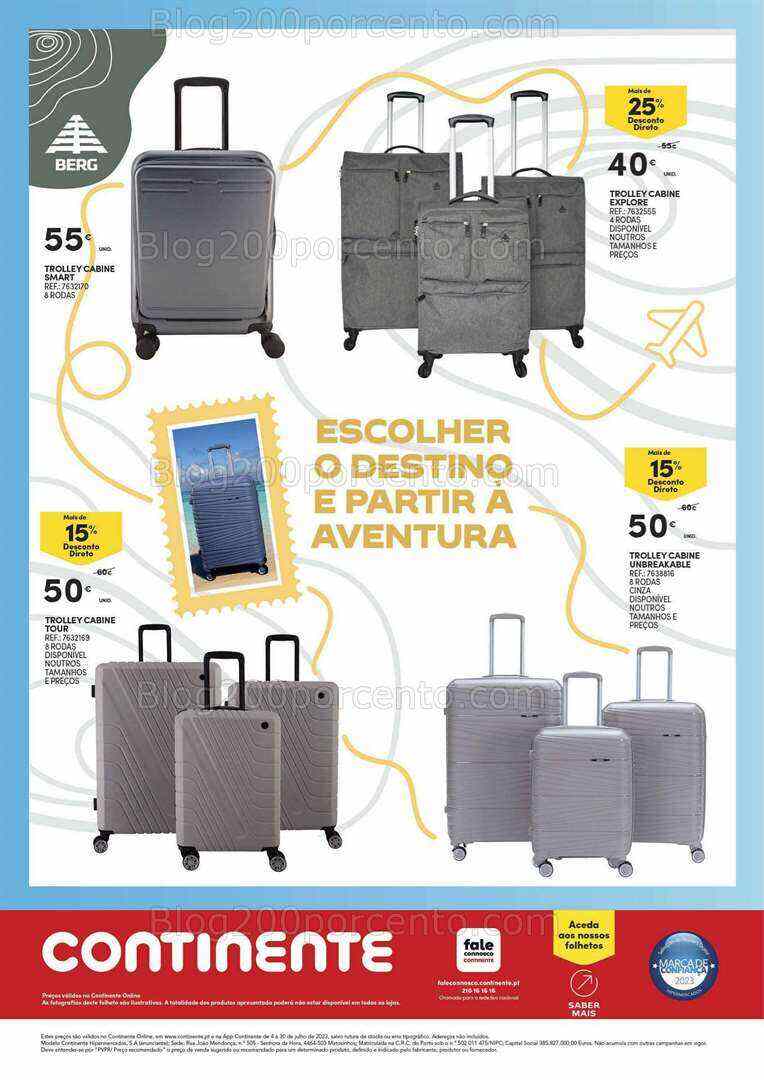 Antevisão Folheto CONTINENTE Verão Promoções de 4 a 30 julho